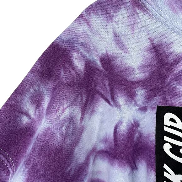 Pikes Peak Cup 2022 Colorado Tie Dye Hoodie Sweatshirt Sz L Purple Gymnastics - Picture 4 of 6